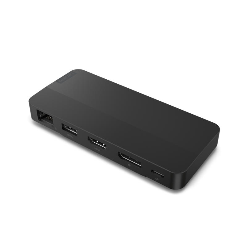 Docking Lenovo USB-C Dual Display Travel Dock with 100W Adapter