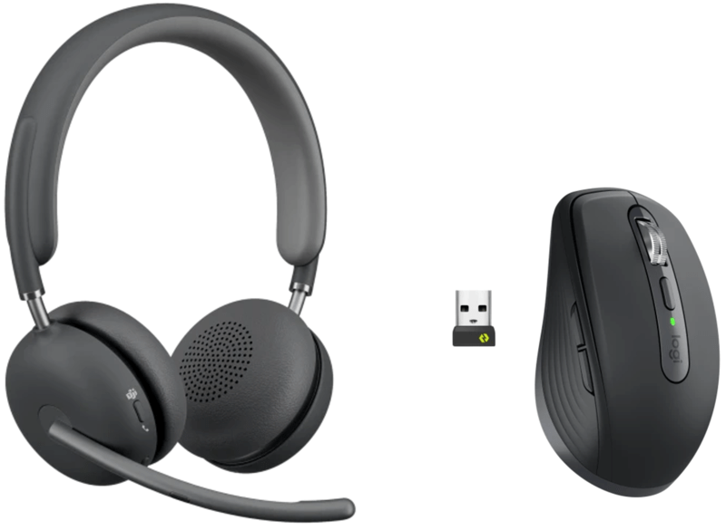 Pack Logitech premium: Ratón + auriculares