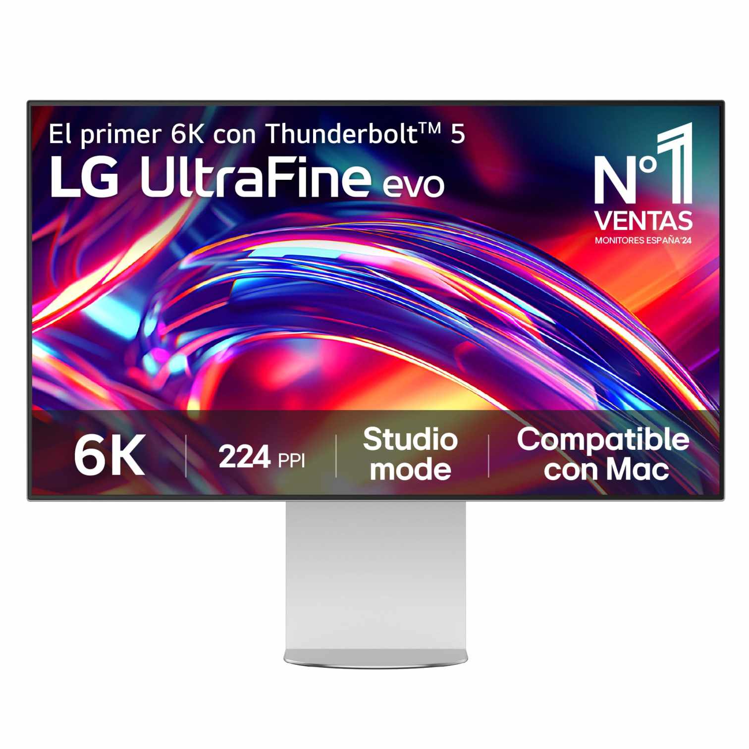 Monitor LG 32″, IPS Black, 6K, 60Hz, Thunderbolt5 (96W)